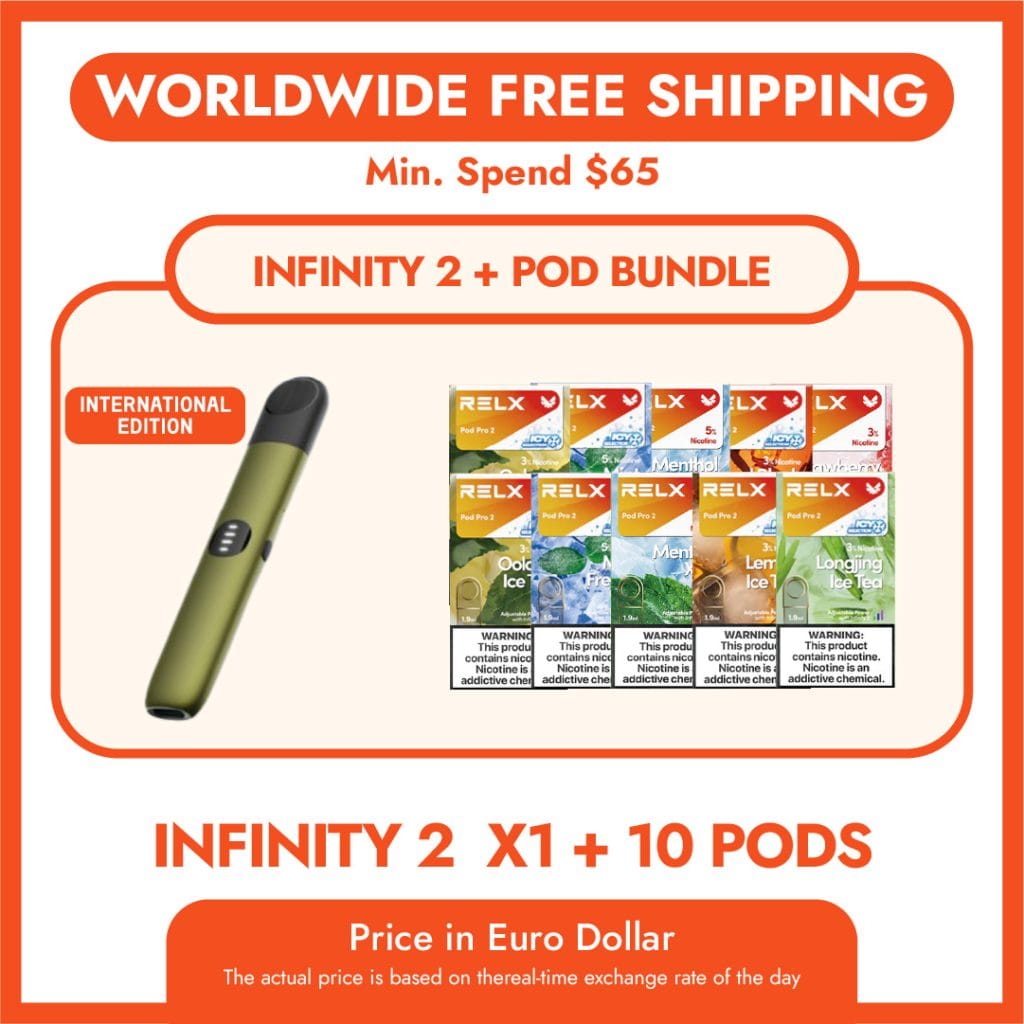 RELX Infinity 2 10Pcs Pod Bundle