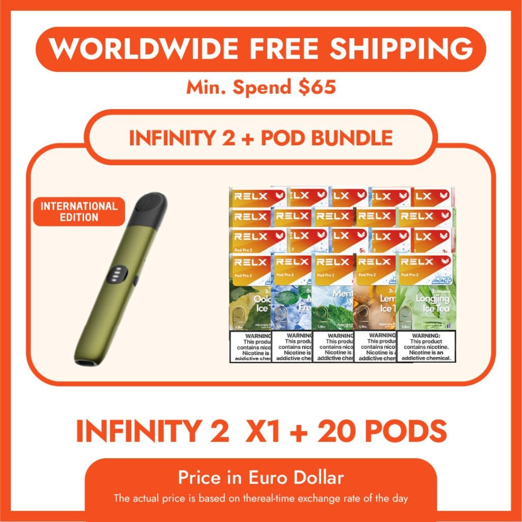 RELX Infinity 2 20Pcs Pod Bundle