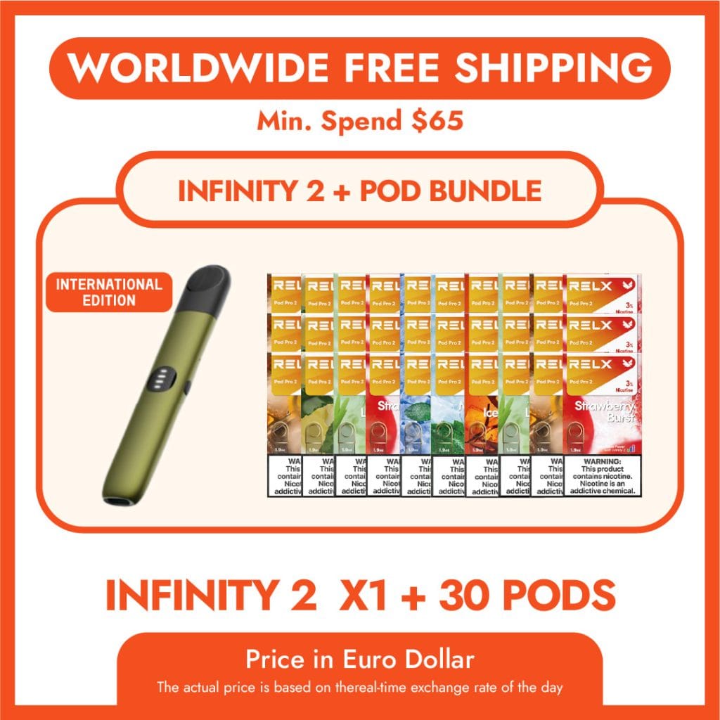 RELX Infinity 2 30Pcs Pod Bundle