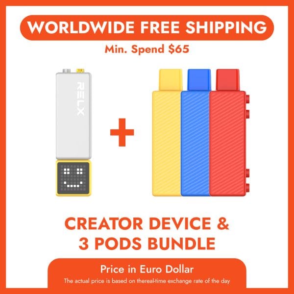 Relx Creator 3 Pods Device Bundle