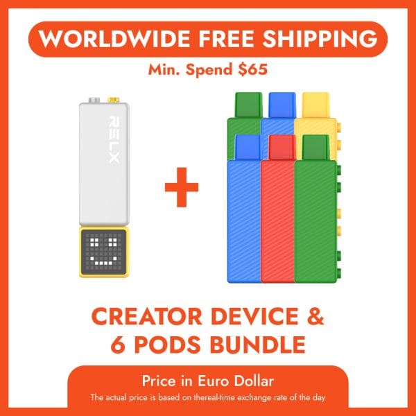 Relx Creator 6 Pods Device Bundle